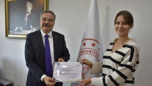Mironova’dan milli eğitime müdürlüğüne ziyaret