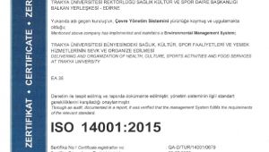 SKS Daire Başkanlığına uluslararası akredite