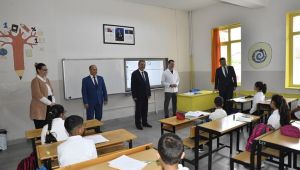 Vali Kırbıyık, okulları inceledi