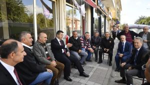 Vali Kırbıyık, vatandaşlarla bir araya geldi