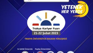Yeni yılın ilk kariyer fuarı Edirne’de
