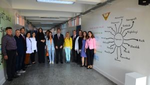Anadolu Lisesi’nde ‘Matematik Sokağı’ açıldı
