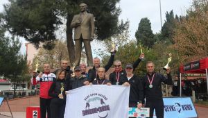 Edirneli sporcular yol koşusuna damga vurdu
