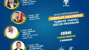 Eğitimler “Türkiye Yüzyılı” temasıyla yapılacak