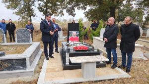 Erdin Bircan mezarı başında anıldı