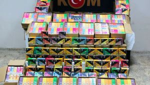 Gümrük kaçağı elektronik sigara yakalandı
