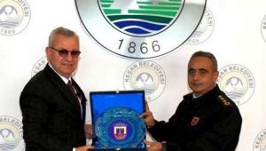 Jandarma Komutanı Keleş’ten Helvacıoğlu’na ziyaret