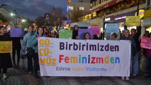 Kadına yönelik şiddete tepki gösterdiler