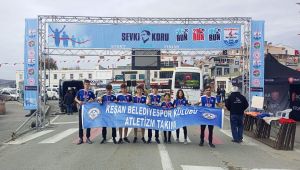 Keşan Belediyespor koşuda birinci oldu