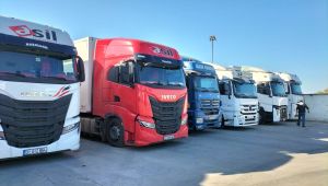 Koridor kapandı tırlar kuyruğa takıldı