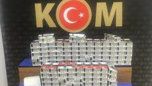 Makaron ve uyuşturucu ele geçirildi