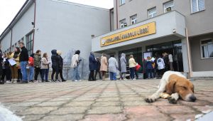 Öğretmenler sınava girdi