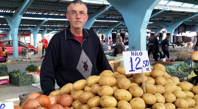 Patates ve soğan pazarda 15 lirayı gördü