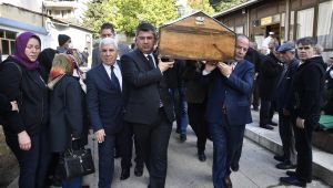 Şehit babası Vardar son yolculuğuna uğurlandı