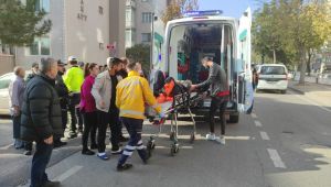 Trafik kazasında 1 kişi yaralandı