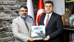 Vali Kırbıyık’tan, AA Edirne Bölge Müdürlüğüne ziyaret