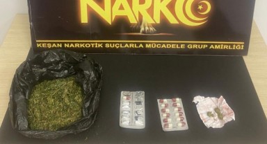 3 uyuşturucu şüphelisi yakalandı