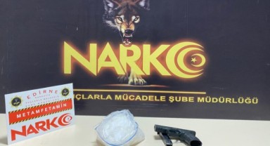 Edirne'ye uyuşturucu getiren 2 zanlı yakalandı