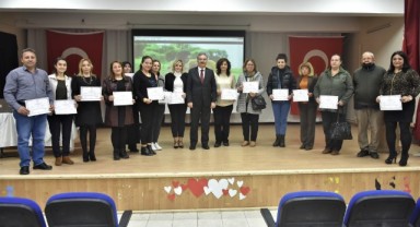Projeye katılan velilere katılım belgesi