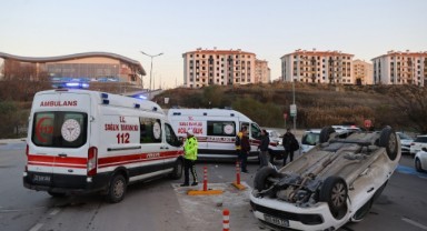 Trafik kazasında 3 kişi yaralandı