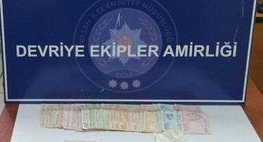 Üzerinde uyuşturucu ele geçirilen şüpheliye gözaltı