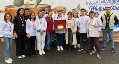 Aşçılık öğrencilerden 17 madalya