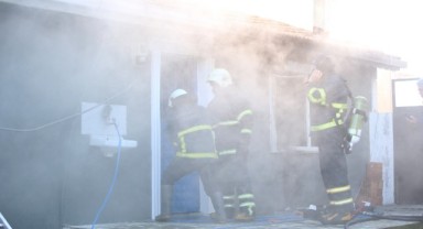  Cinayet zanlısının evinde yangın çıktı