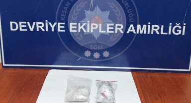 Evinde uyuşturucu ele geçirilen şüpheli tutuklandı