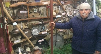 Evinin bahçesi müze gibi