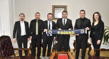 Fenerbahçelilerden Vali Kırbıyık’a ziyaret