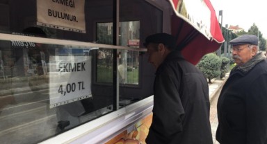 Halk ekmeğin yeni fiyatı 4 lira 