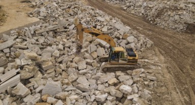 Küfeki taşı anıt eserlerin restorasyonunda kullanılıyor