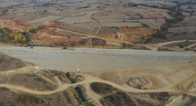Lalapaşa Büyüköğünlü Göleti ve sulaması çalışmaları sürüyor