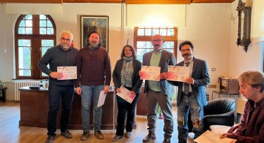 Resim yarışmasında dereceye girenler ödüllendirildi