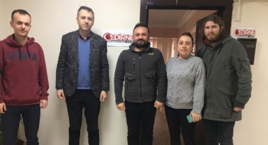 Savaş Üner’den gazetemize ziyaret 