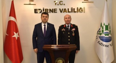 Tuğgeneral İlbey, Vali Kırbıyık'ı ziyaret etti