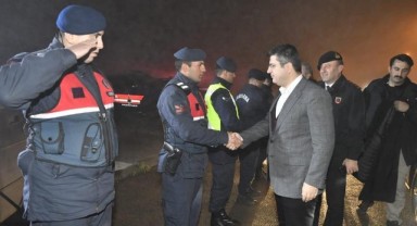 Vali Kırbıyık, personellerin yeni yılını kutladı