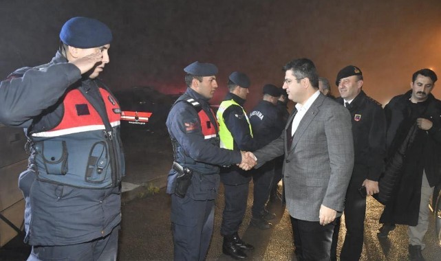 Vali Kırbıyık, personellerin yeni yılını kutladı