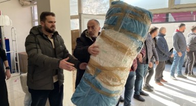 Deprem bölgesine yardım ve destekler sürüyor
