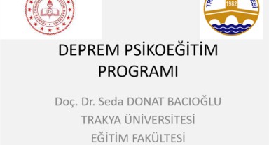 ‘Deprem Psikoeğitim Programı’ düzenlendi