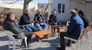 Gürkan, depremin vurduğu Malatya’da