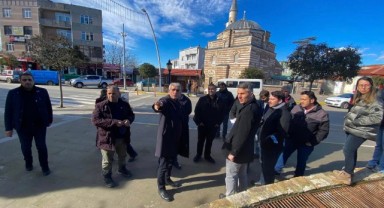 İpsala'da Cumhuriyet Meydanı yeniden düzenleniyor