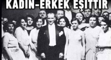 ‘Kadın erkek eşittir’