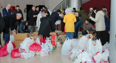 Öğrencilerinden deprem bölgesine yardım eli