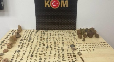 Tarihi eser operasyonunda 400 obje ele geçirildi