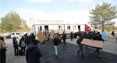 TÜ, Elbistan’a yardım ve destekleri sürdürüyor