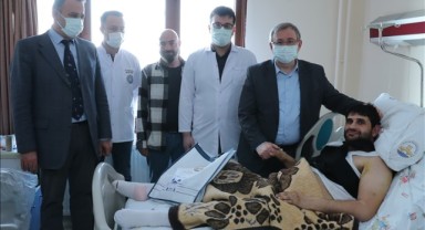 TÜ Hastanesi, depremzedelerin yaralarını sarıyor