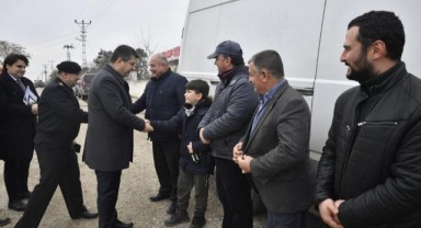 Vali Kırbıyık köy ziyaretlerinde