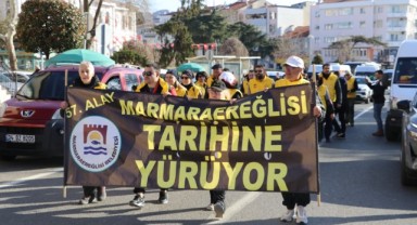 57. Alay Yürüyüş Komitesi Çanakkale'ye uğurlandı