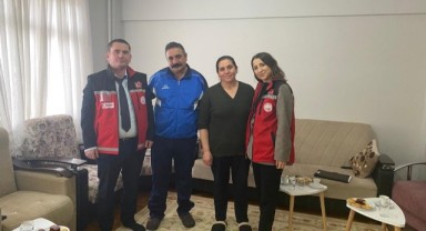 Depremden etkilenen aileler ziyaret ediliyor